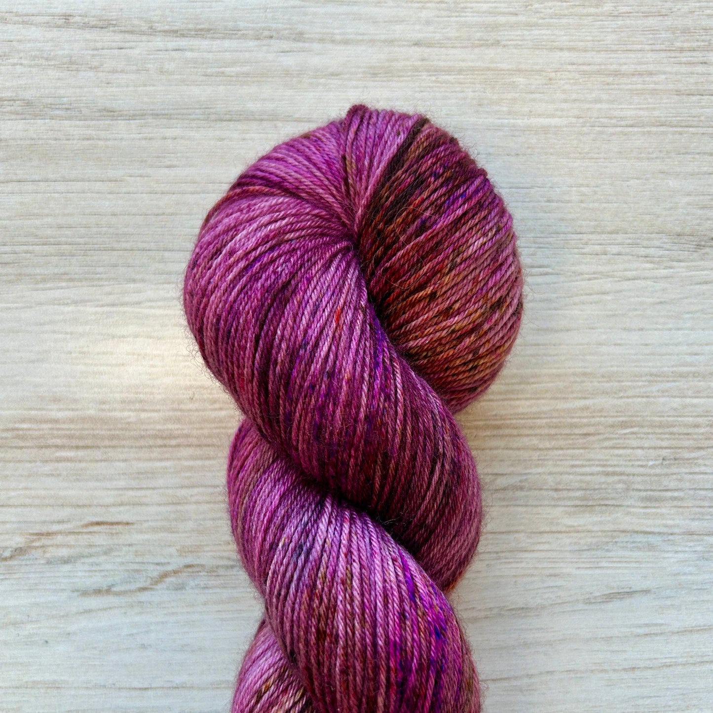 Blueberry Fields Merino 100 Hand-dyed Fiber-Macgyver