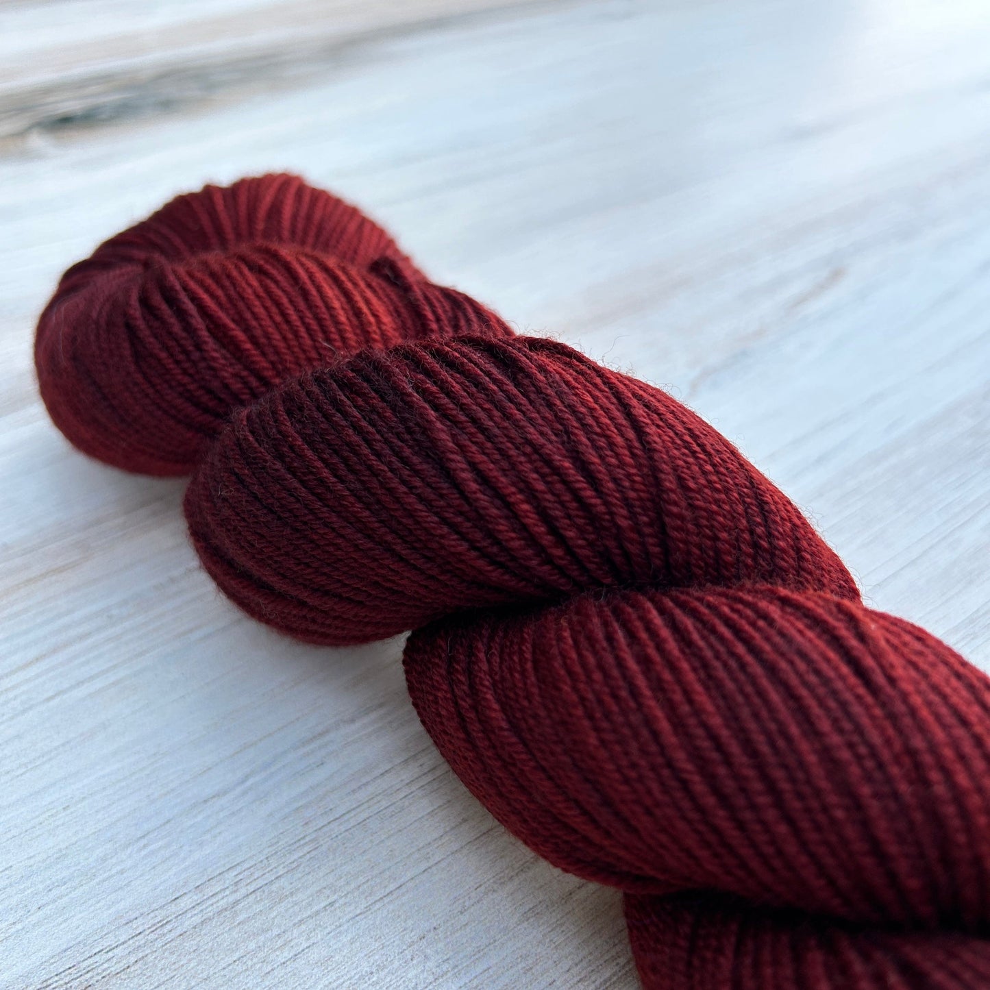 Brick Merino Sport Hand-dyed Yarn Fiber-Macgyver