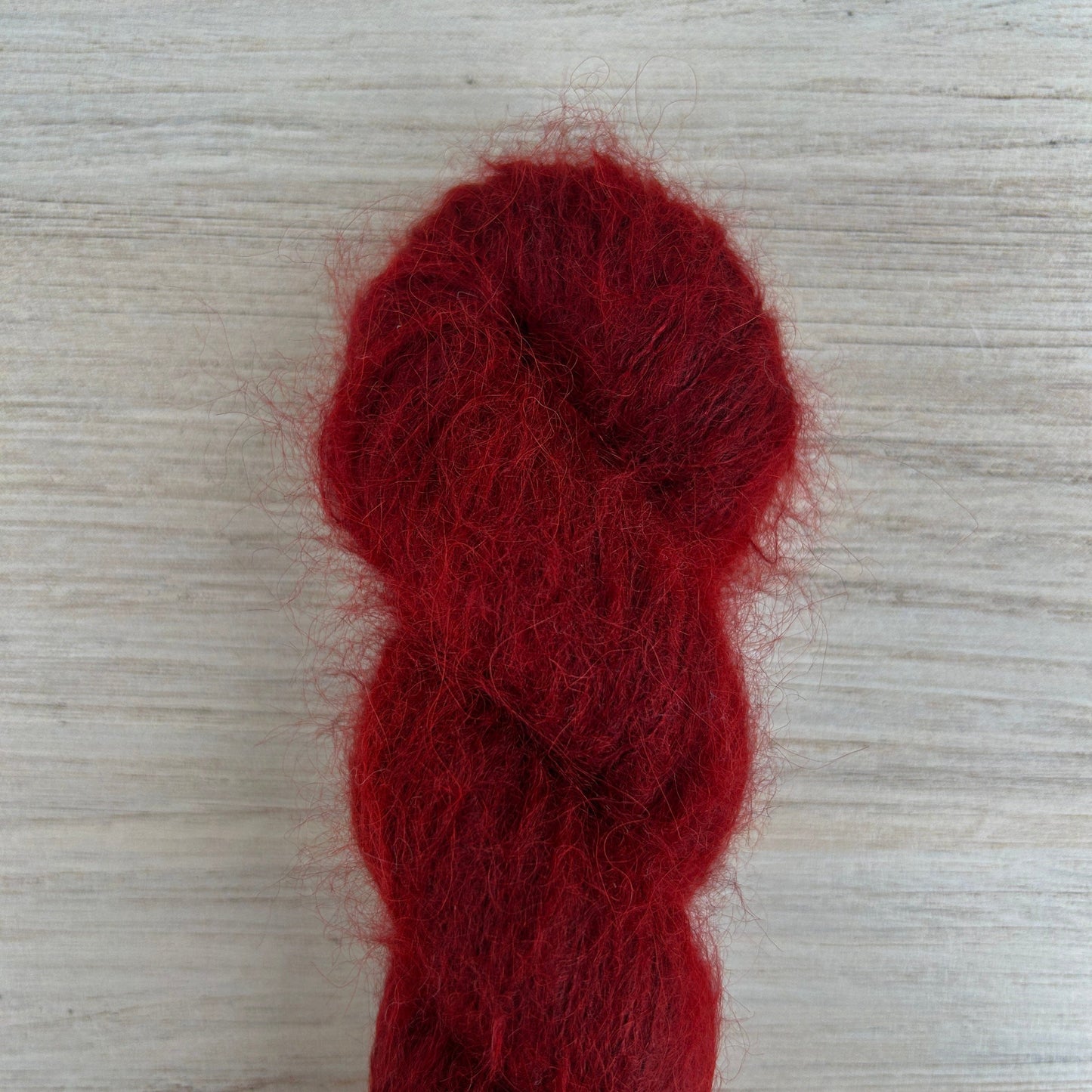 Brick Suri Silk Hand-dyed Yarn Fiber-Macgyver