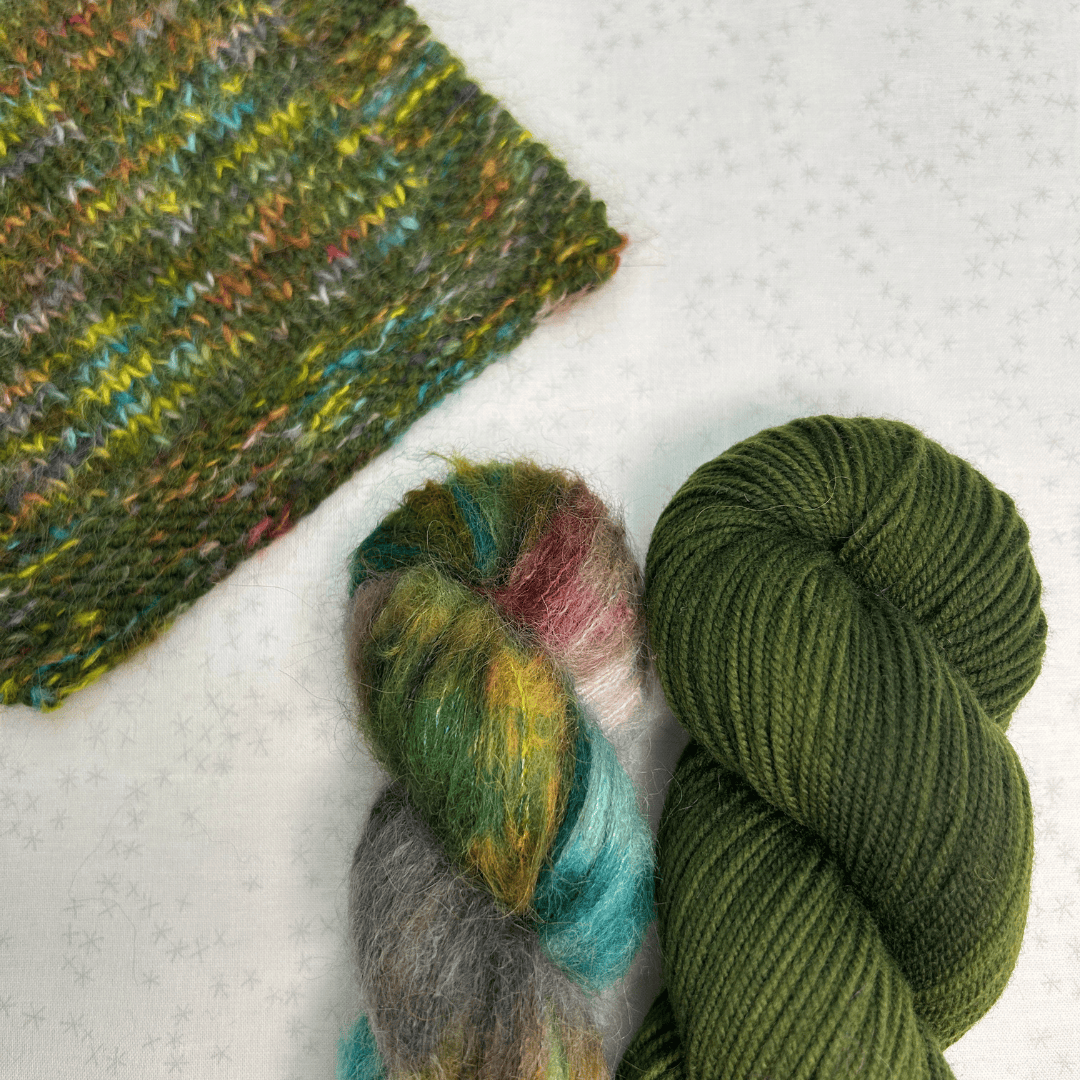 Champagne Cardigan Bundle - Shaniko DK + Suri Silk Hand-dyed Fiber-Macgyver