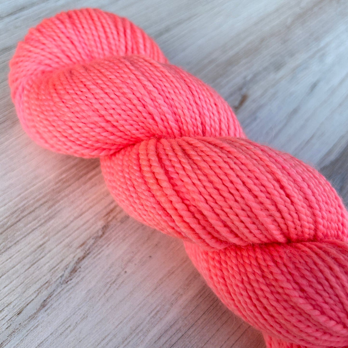 Creamsicle Merino Alpaca Hand-dyed Yarn Fiber-Macgyver