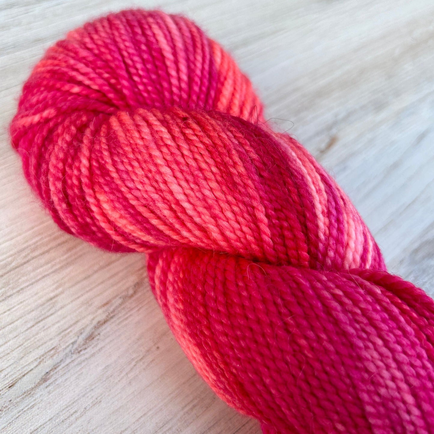 Fruit Punch Merino Alpaca Hand-dyed Yarn Fiber-Macgyver