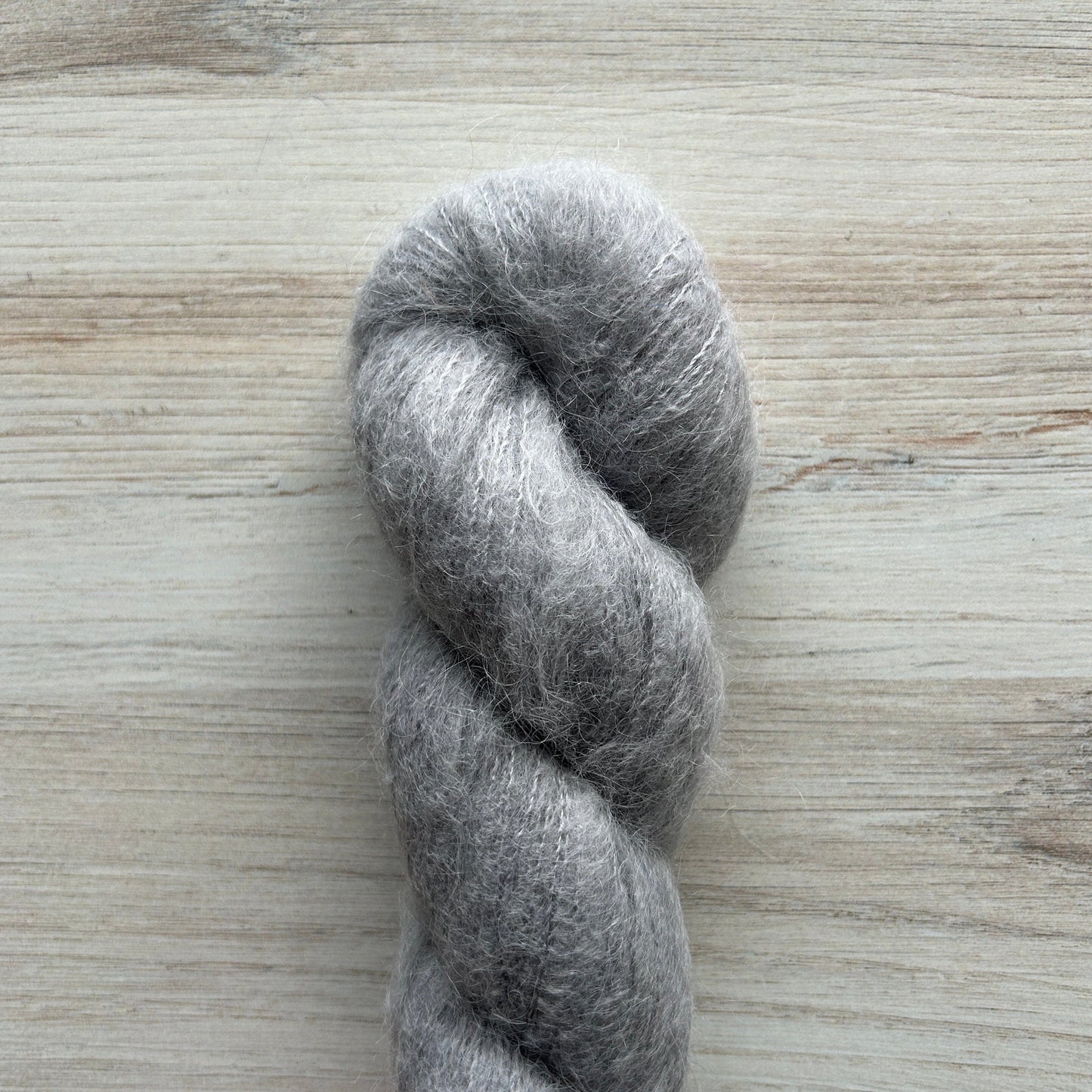 Iron Suri Silk Hand-dyed Yarn Fiber-Macgyver