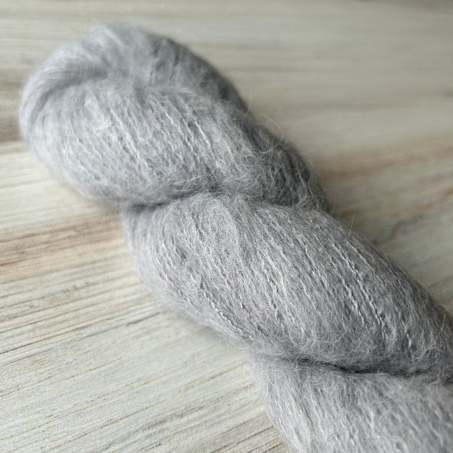 Iron Suri Silk Hand-dyed Yarn Fiber-Macgyver