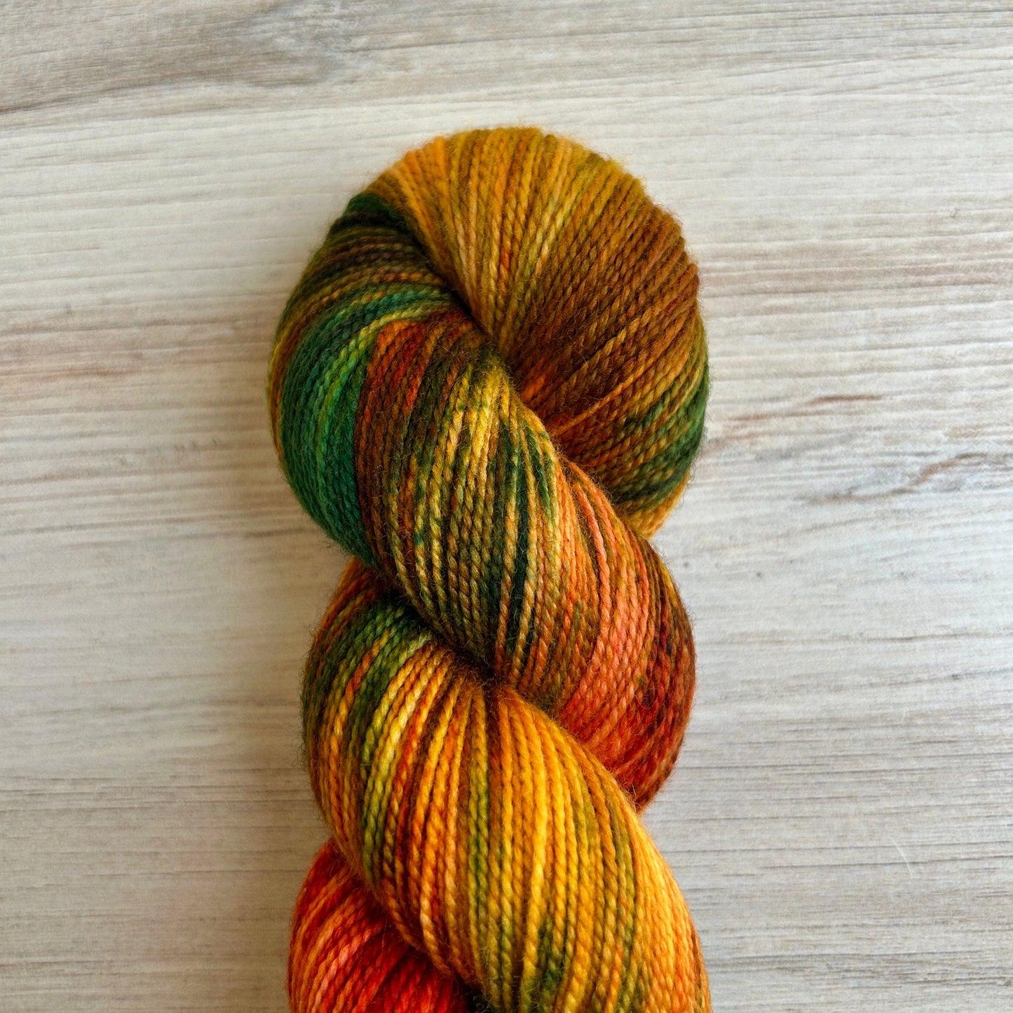 Maple Leaves Merino Twist Hand-dyed Yarn Fiber-Macgyver