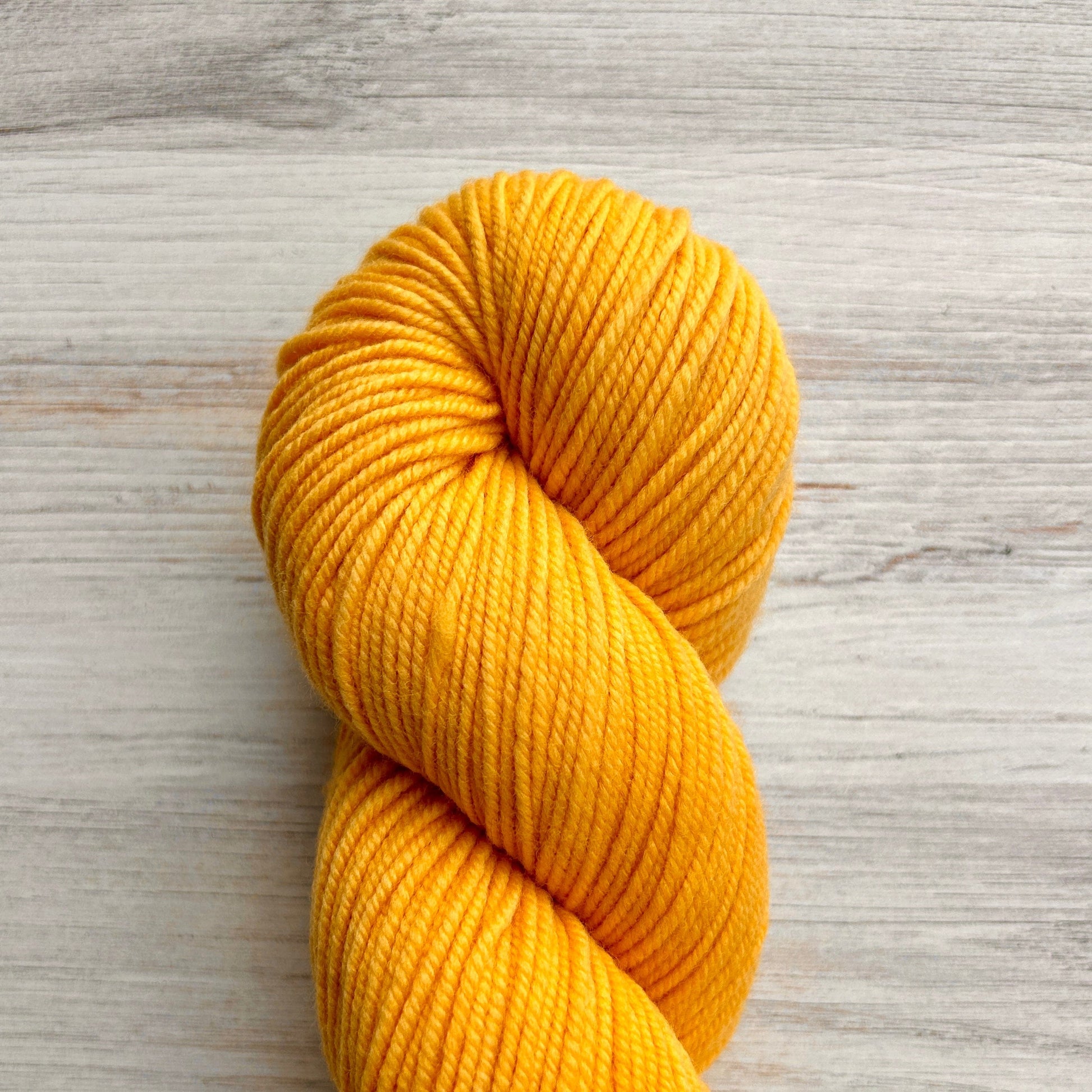 Marigold Shaniko Yarn Hand-dyed Yarn Fiber-Macgyver