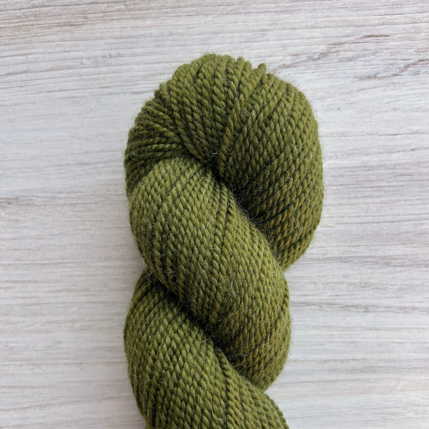 Marine Green Merino Alpaca Hand-dyed Yarn Fiber-Macgyver