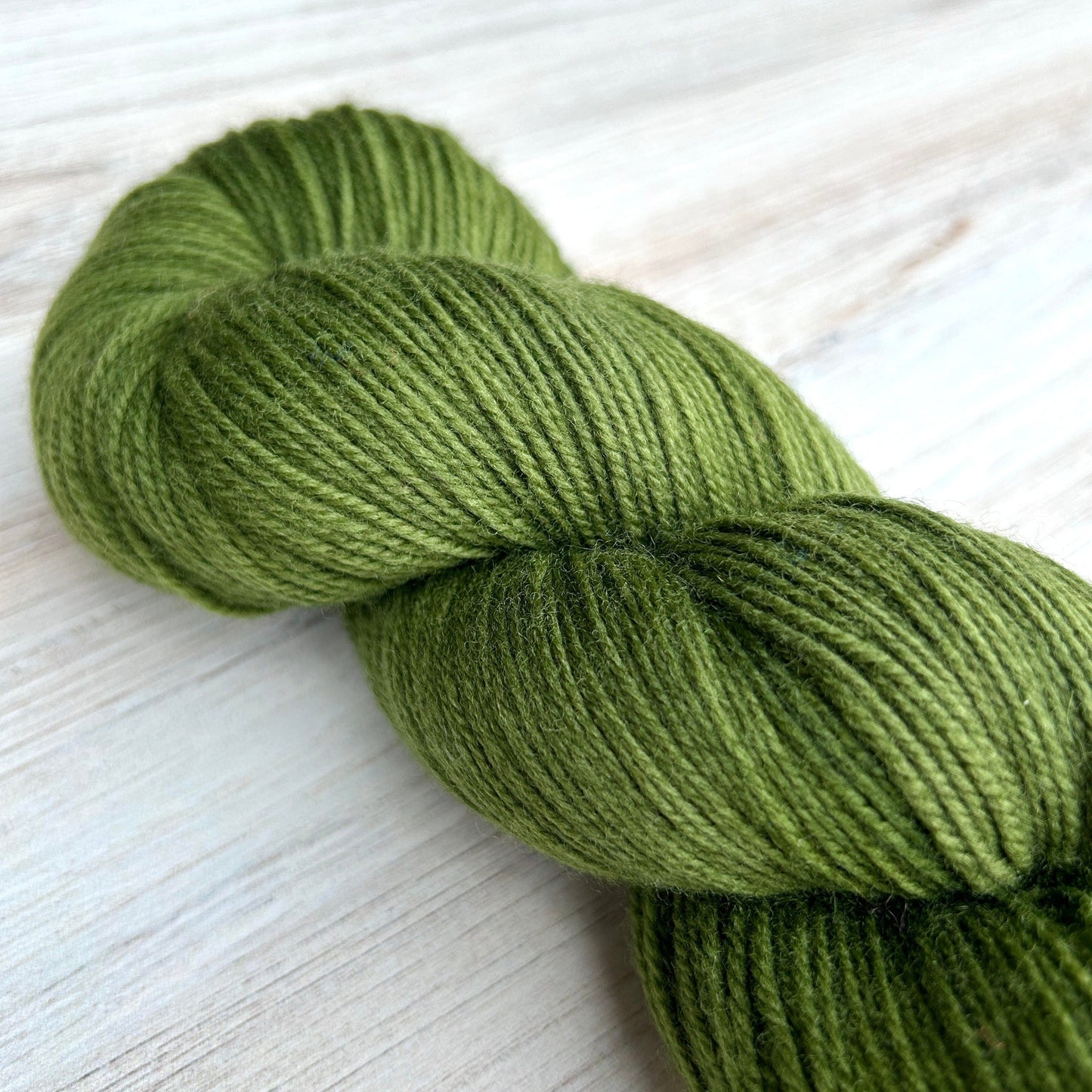 Marine Green Shaniko Yarn Hand-dyed Yarn Fiber-Macgyver