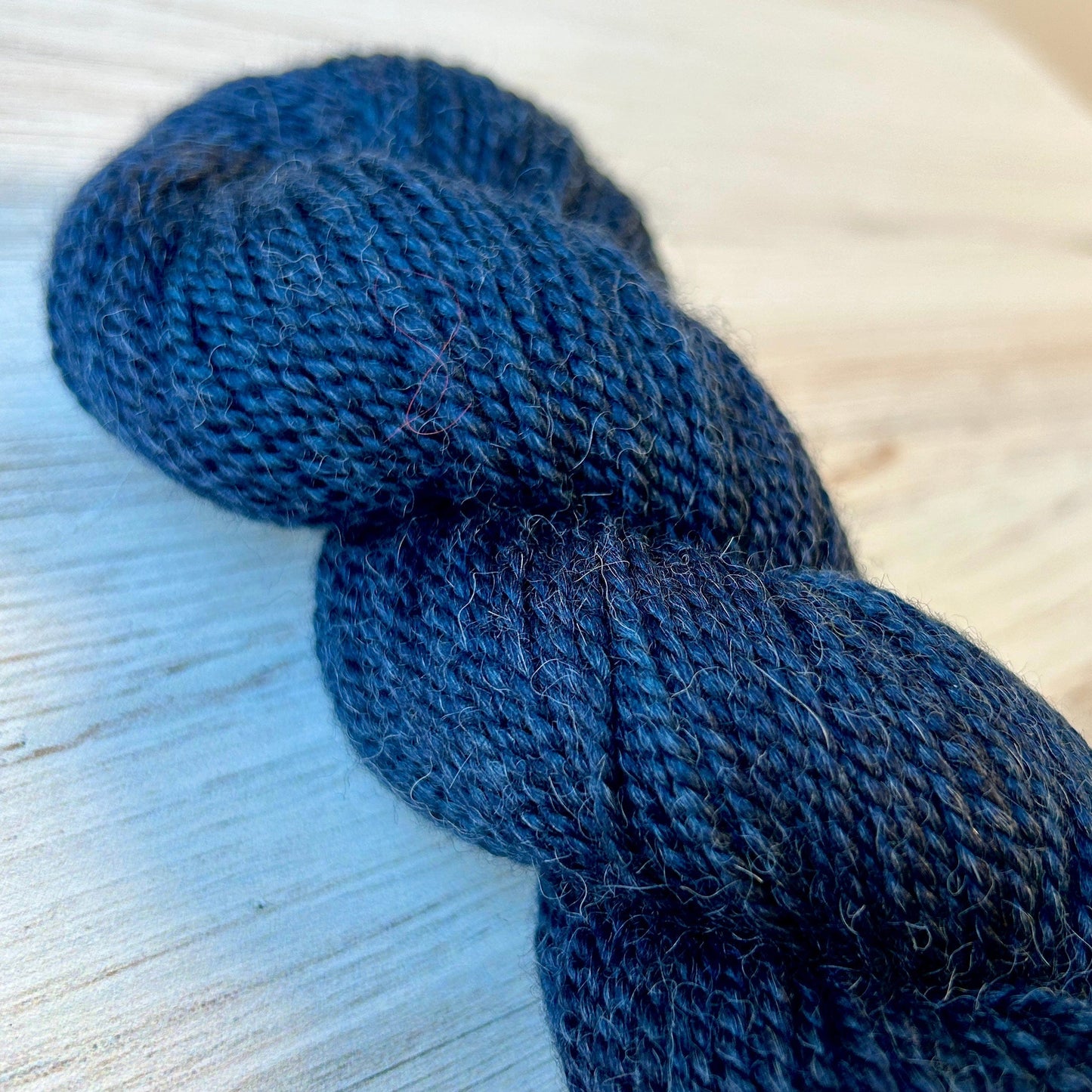 Midnight Merino Alpaca Hand-dyed Yarn Fiber-Macgyver