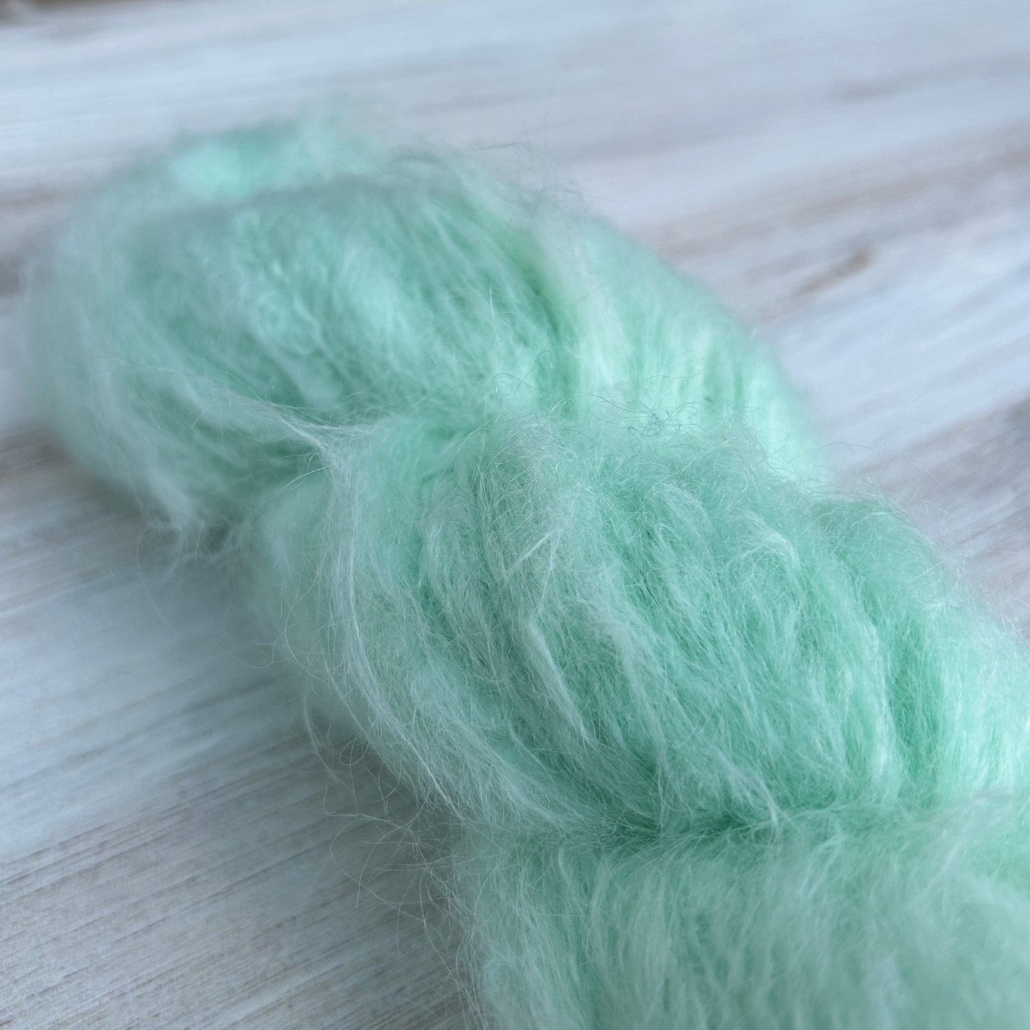 Mineral Suri Silk DK Hand-dyed Yarn Fiber-Macgyver