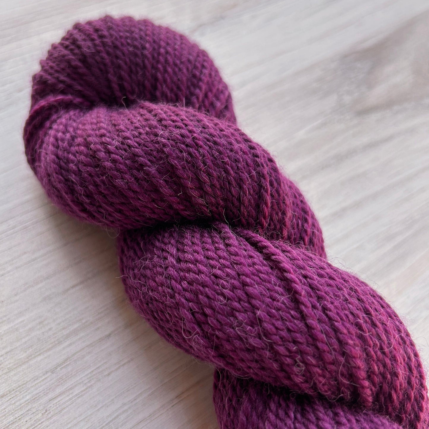 Mulberry Merino Alpaca Hand-dyed Yarn Fiber-Macgyver