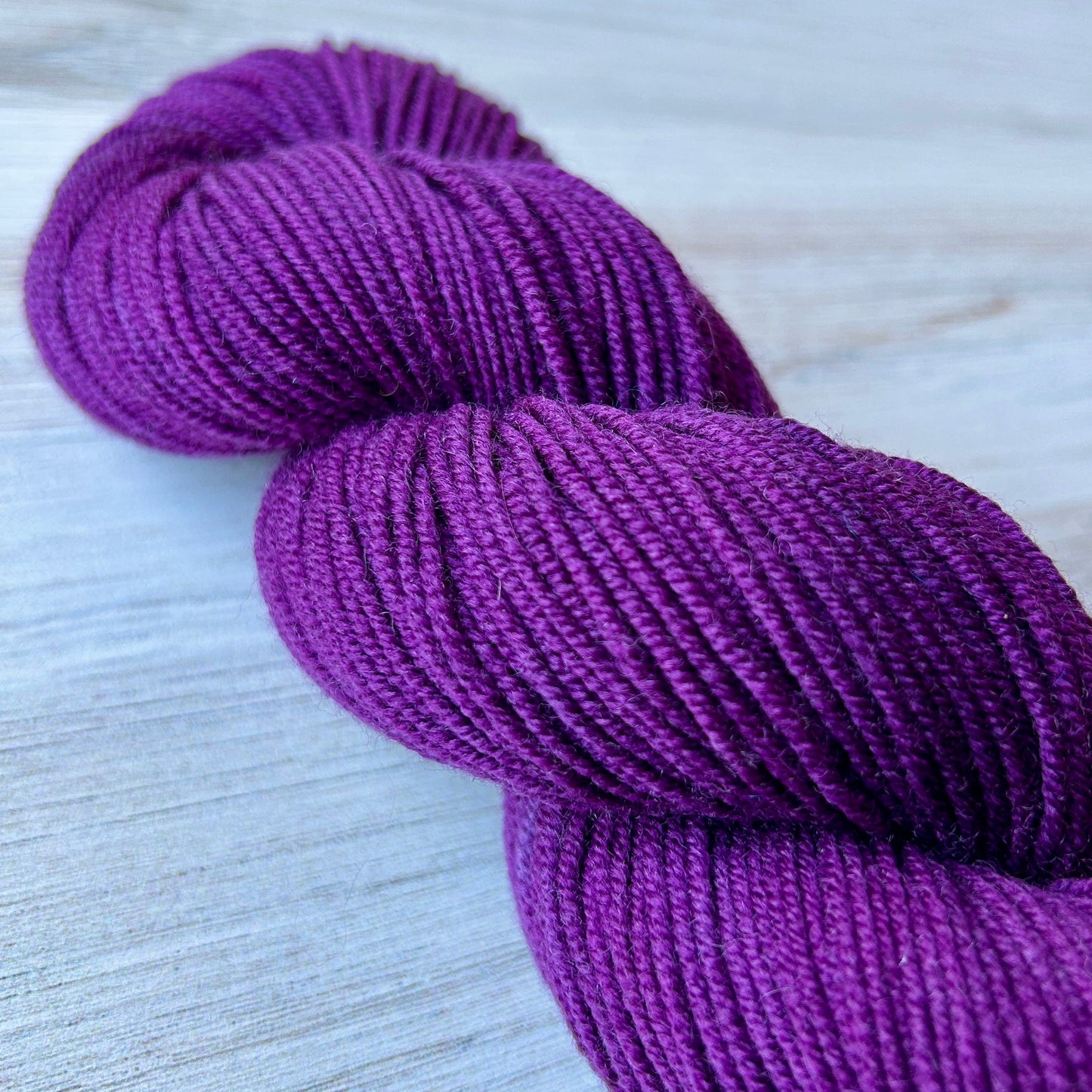 Mulberry Merino Sport Hand-dyed Yarn Fiber-Macgyver
