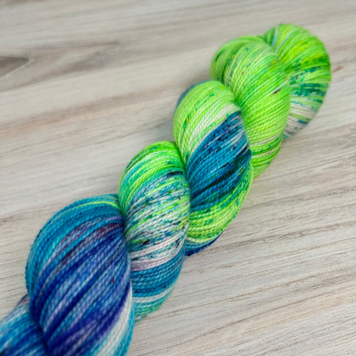 OOAK Merino Twist Hand-dyed Yarn Fiber-Macgyver