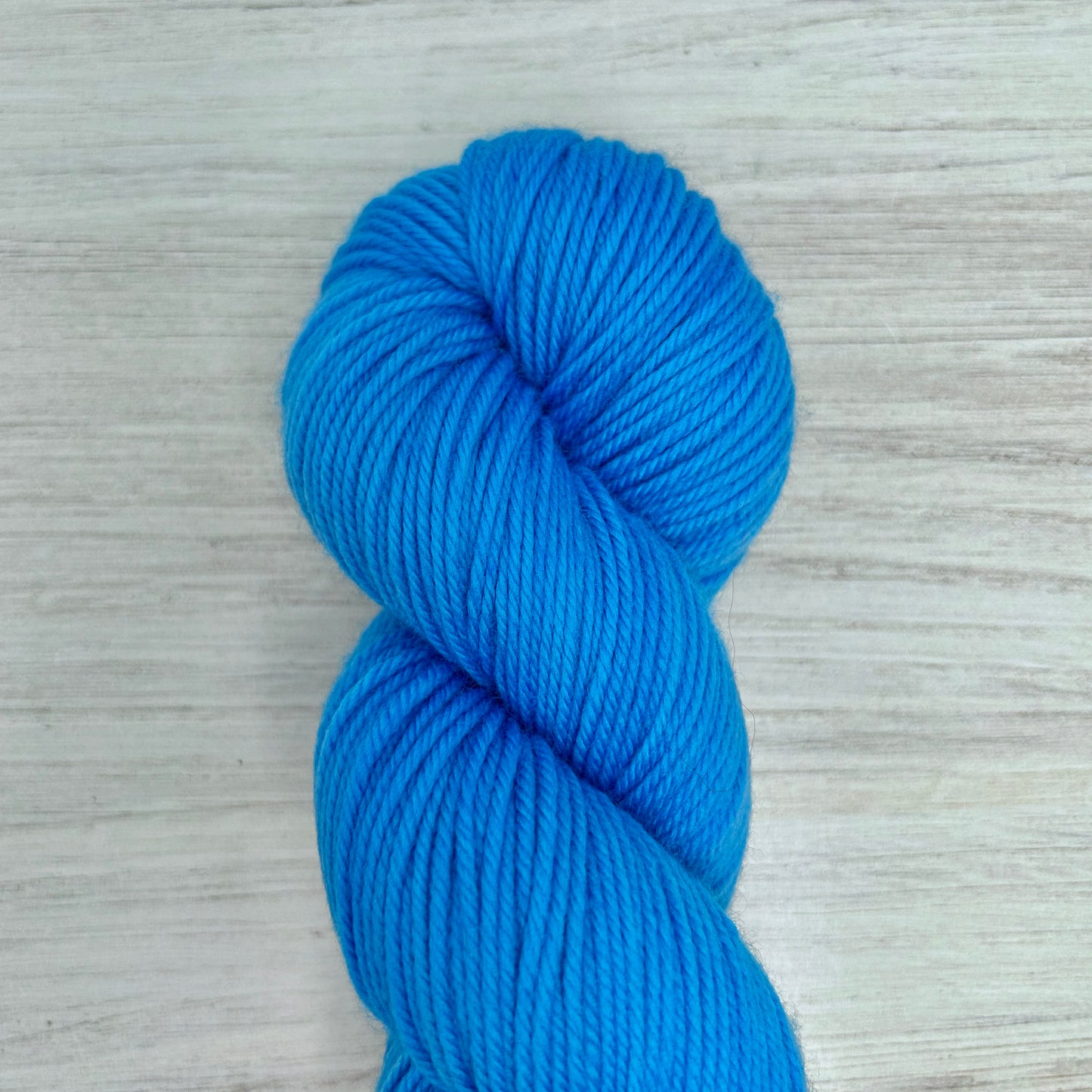 Paris Blue Merino DK Hand-dyed Fiber-Macgyver