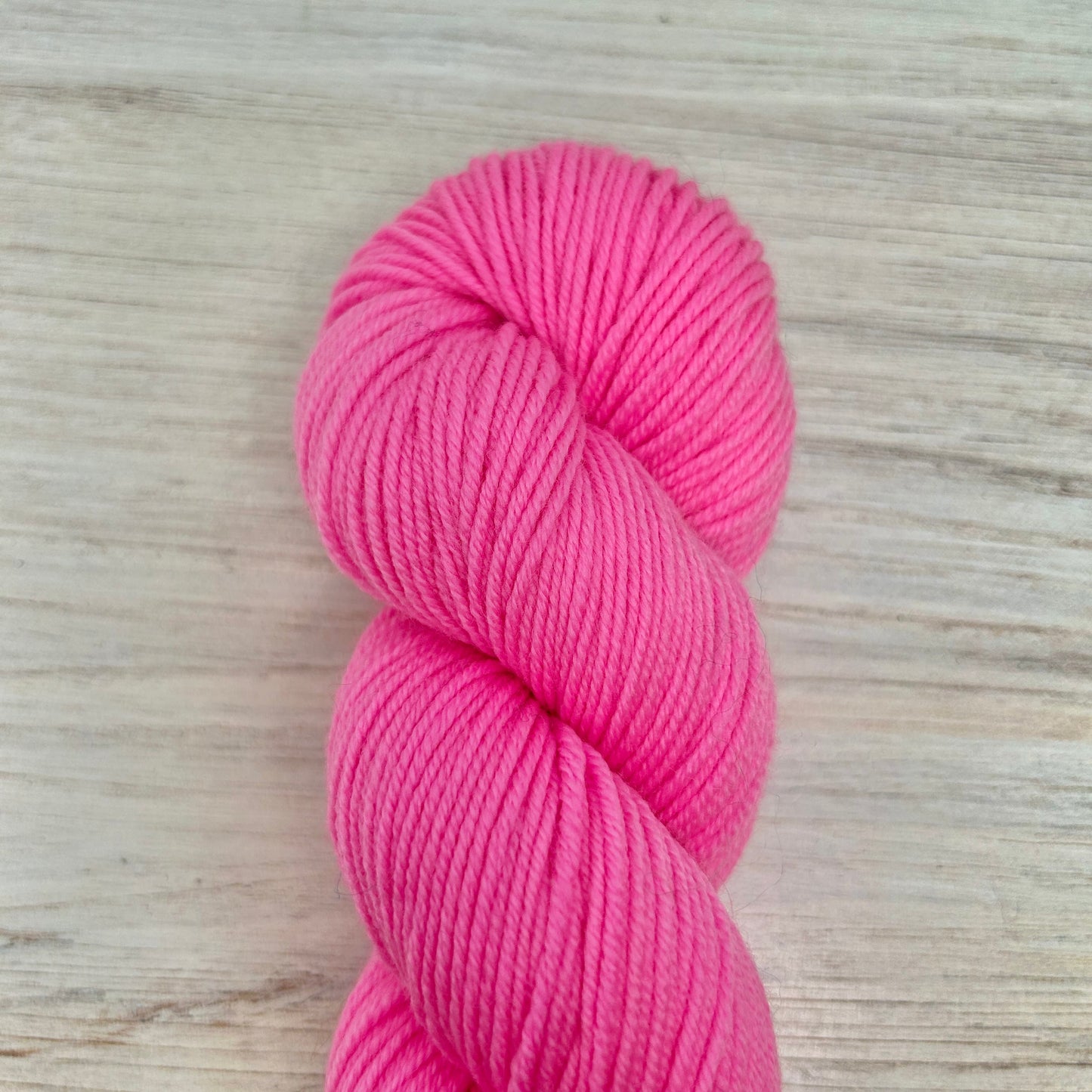 Perfect Pink Merino Sport Hand-dyed Yarn Fiber-Macgyver