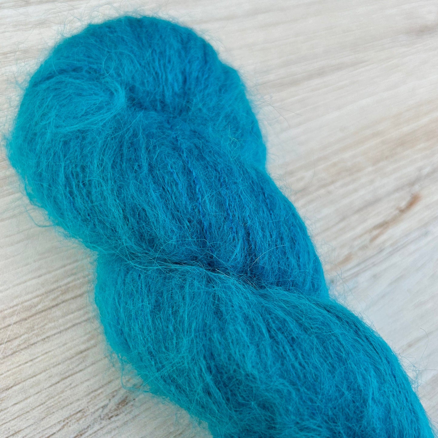 Poseidon Suri Silk Hand-dyed Yarn Fiber-Macgyver