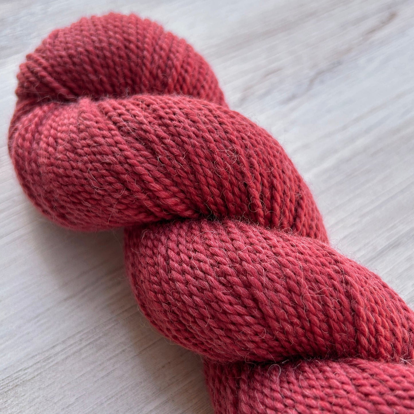 Ruby Merino Alpaca Hand-dyed Yarn Fiber-Macgyver
