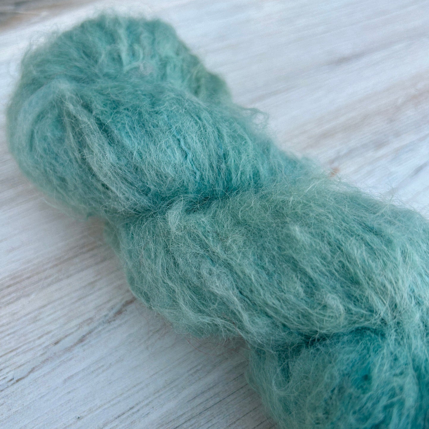 Sage Suri Silk DK Hand-dyed Yarn Fiber-Macgyver