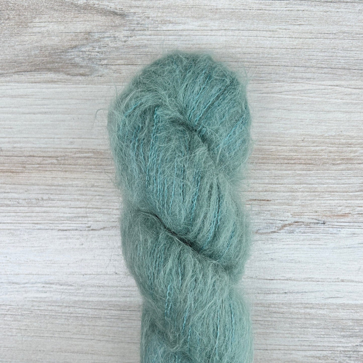 Sage Suri Silk Hand-dyed Yarn Fiber-Macgyver