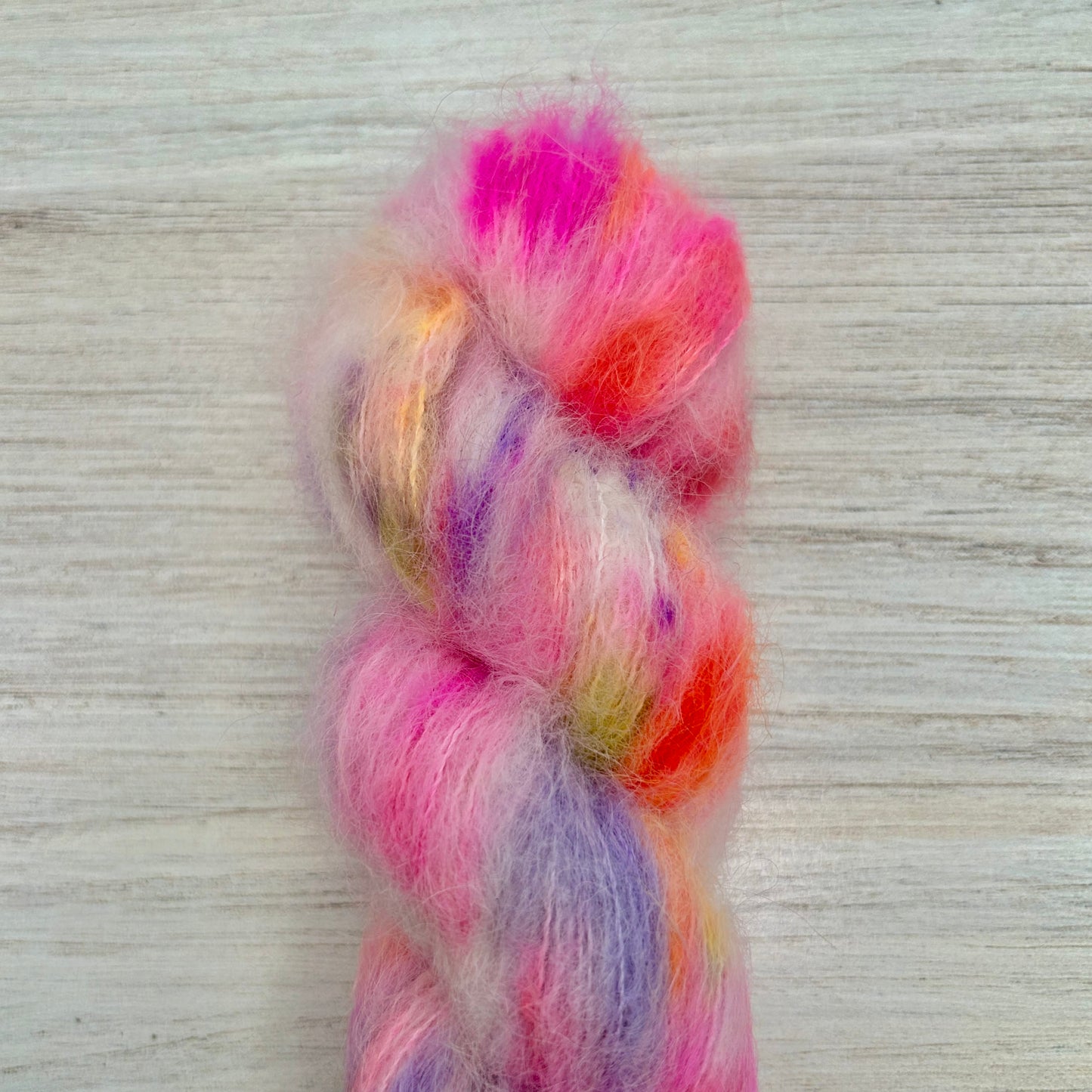 Springtime Suri Silk Hand-dyed Yarn Fiber-Macgyver