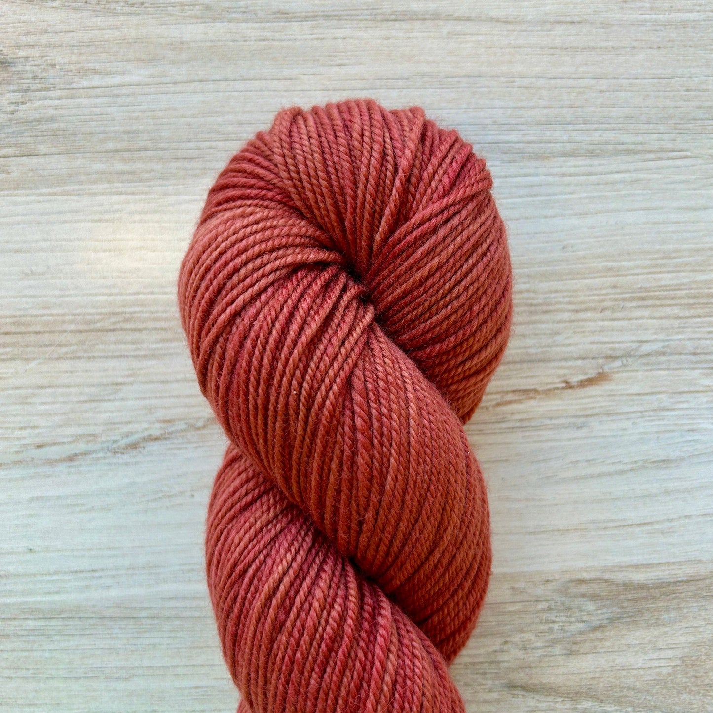 Terracotta Shaniko Yarn Hand-dyed Yarn Fiber-Macgyver