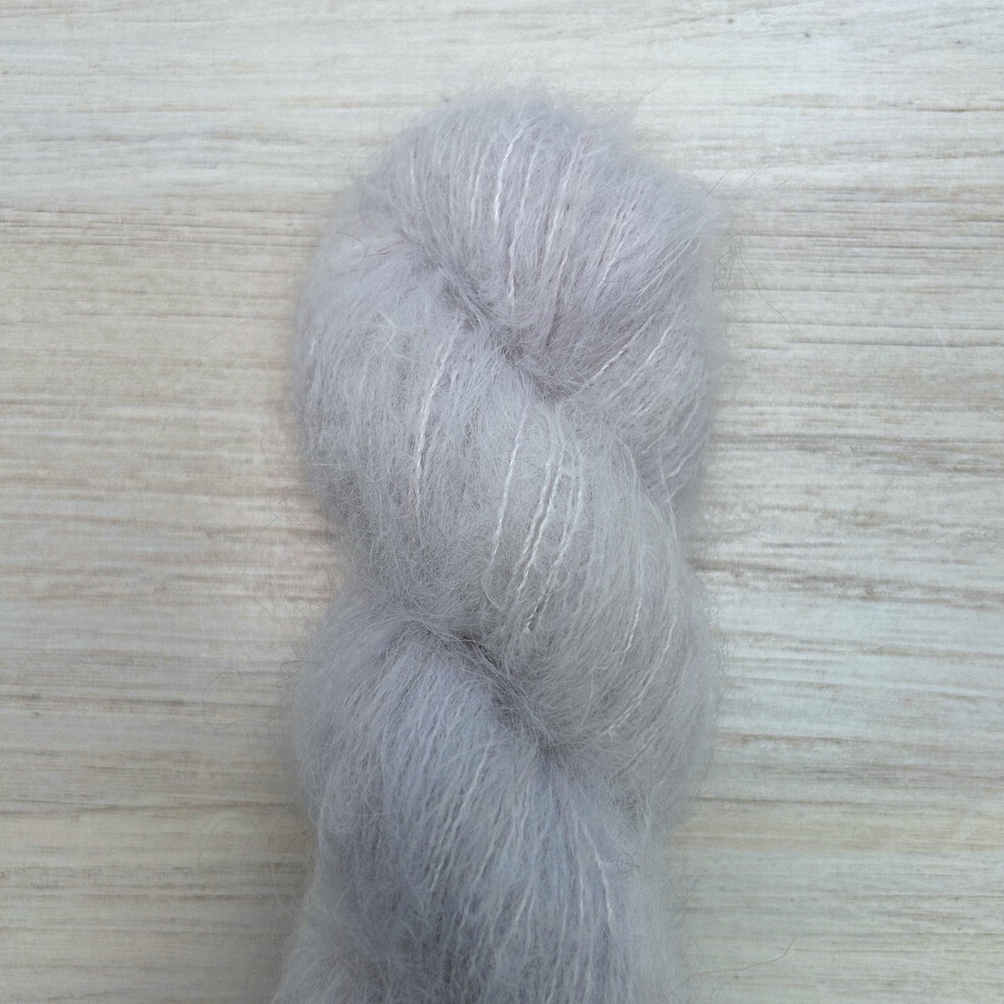 Tundra Suri Silk Hand-dyed Yarn Fiber-Macgyver