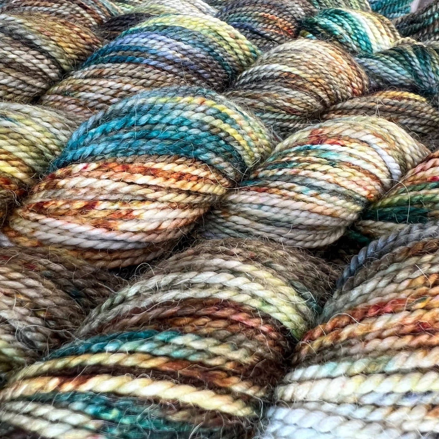 Understory Merino Alpaca Hand-dyed Yarn Fiber-Macgyver