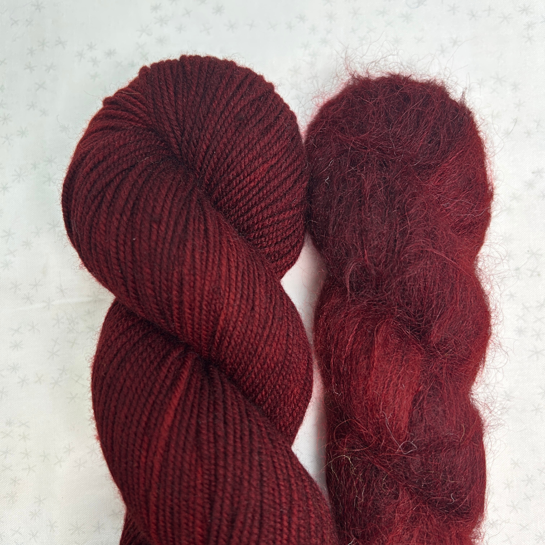 Champagne Cardigan Bundle - Shaniko DK + Suri Silk