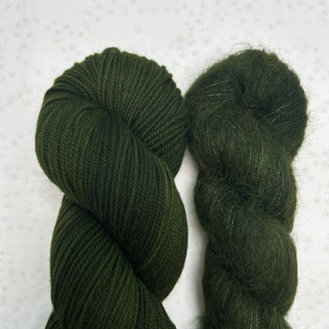 Champagne Cardigan Bundle - Shaniko DK + Suri Silk