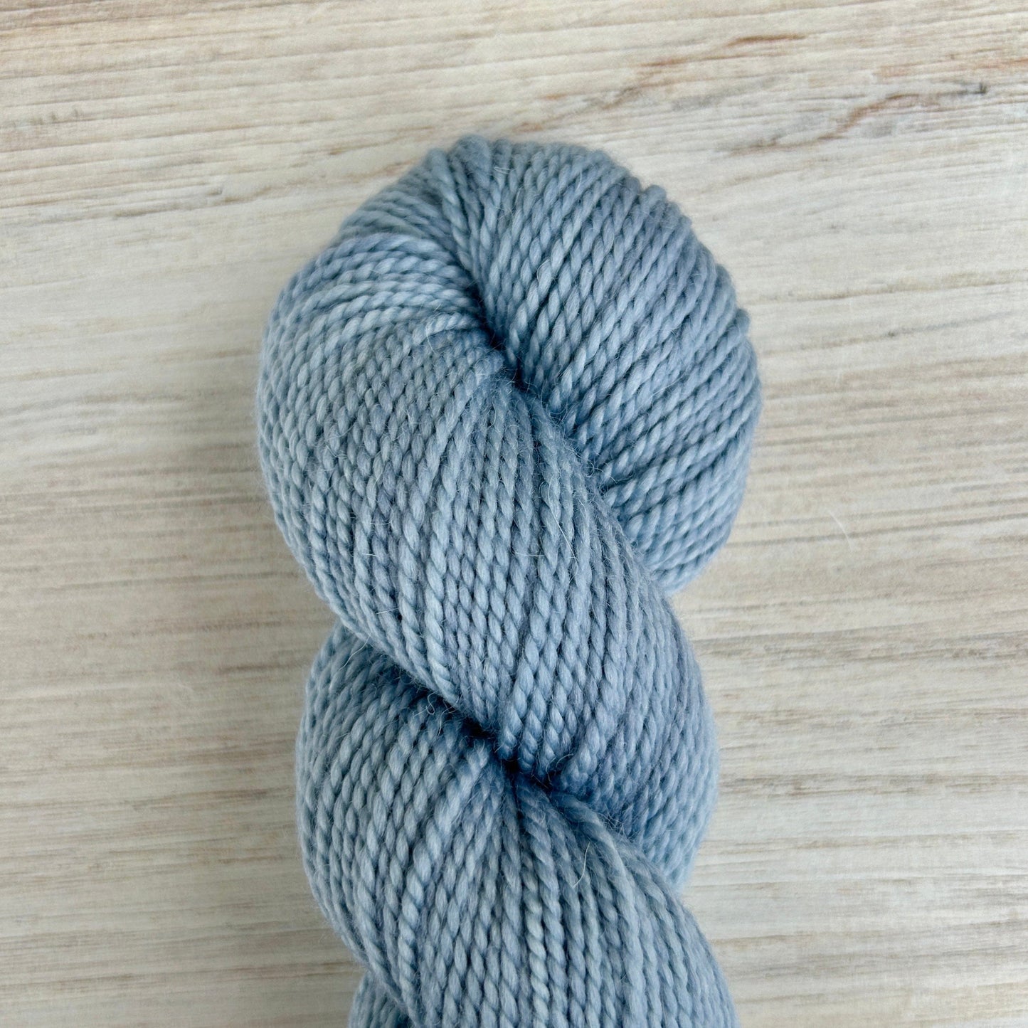 Blue Steel Merino Alpaca Hand-dyed Yarn Fiber-Macgyver