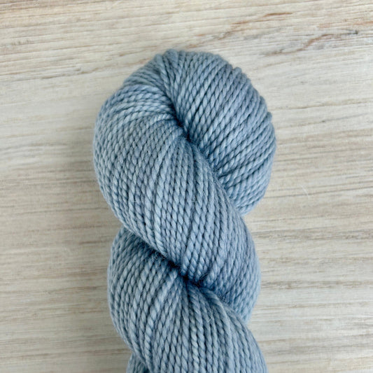 Blue Steel Merino Alpaca Hand-dyed Yarn Fiber-Macgyver