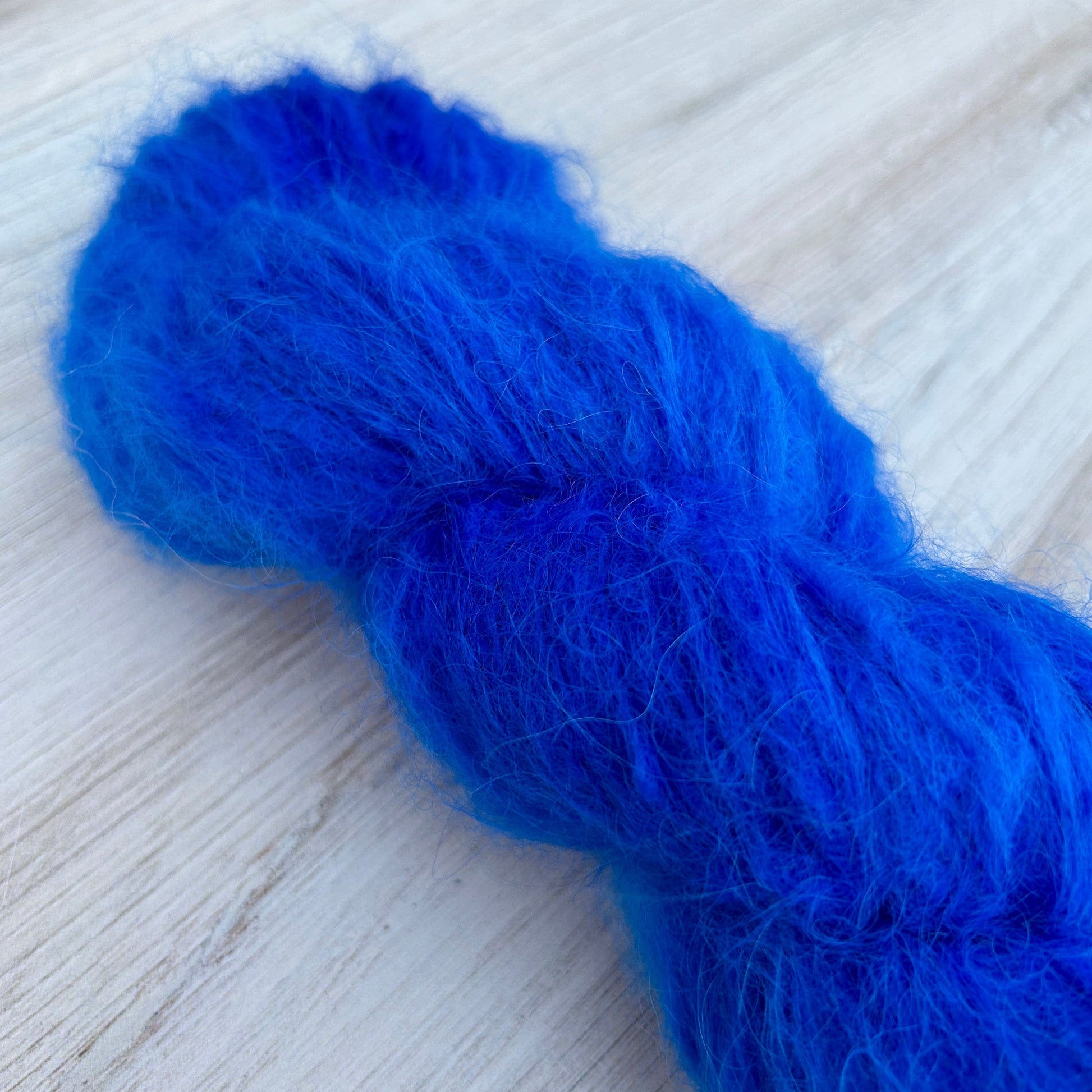 Blueness Suri Silk DK Hand-dyed Yarn Fiber-Macgyver