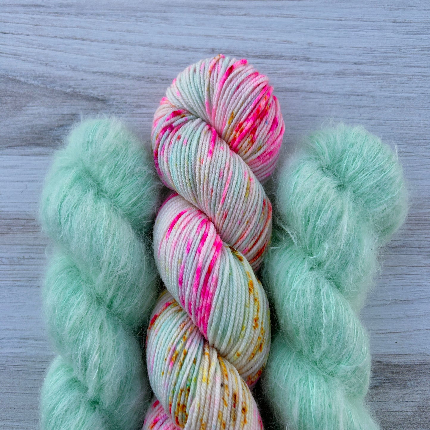 Born Slippy Bundle Hand-dyed Yarn Fiber-Macgyver