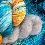 Born Slippy Bundle Hand-dyed Yarn Fiber-Macgyver