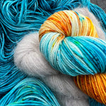 Born Slippy Bundle Hand-dyed Yarn Fiber-Macgyver