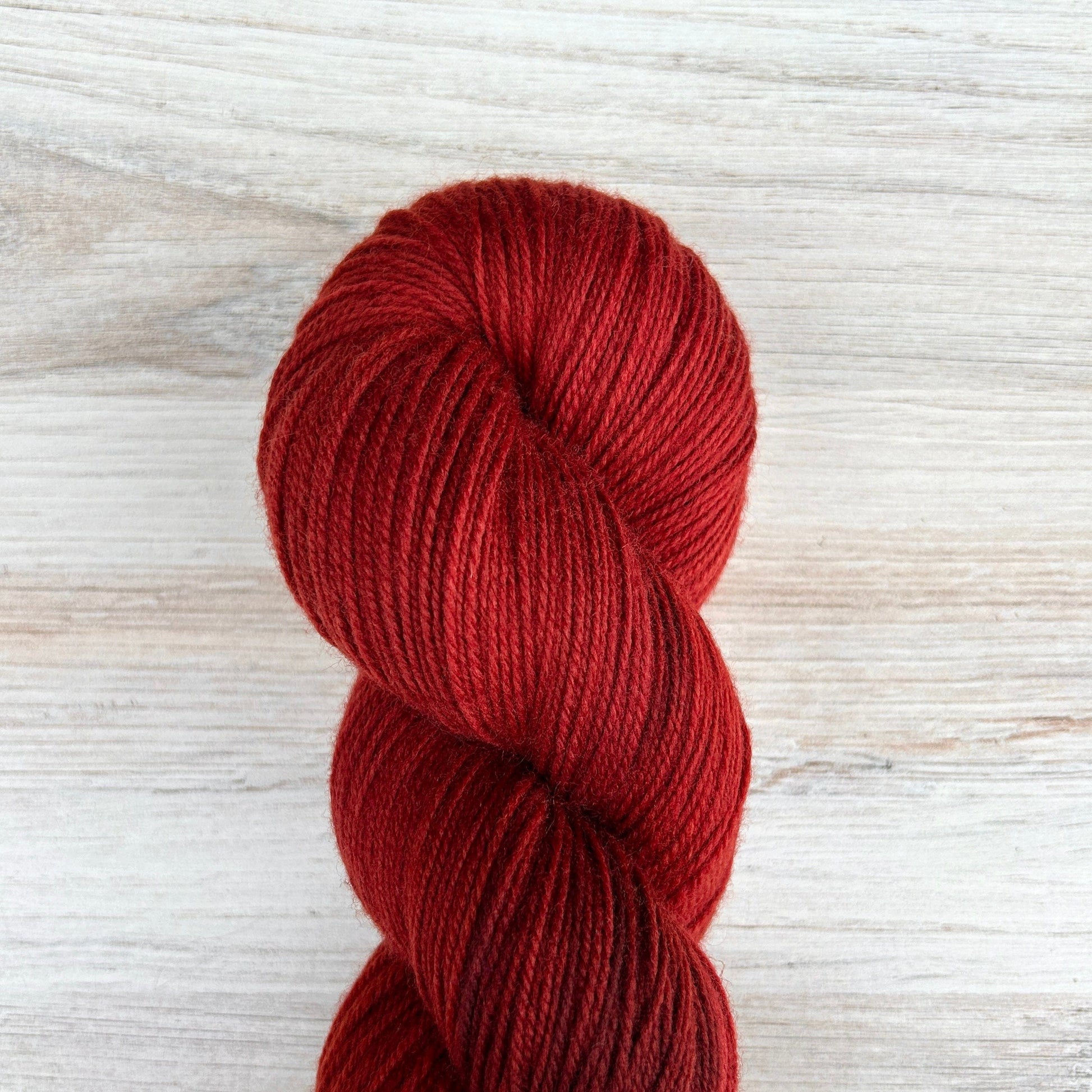 Brick Shaniko Yarn Hand-dyed Yarn Fiber-Macgyver