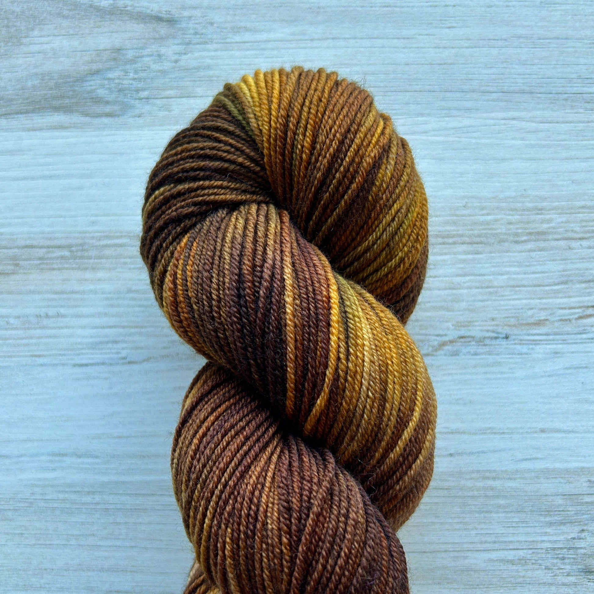 Bronze & Friends Merino Sport Hand-dyed Yarn Fiber-Macgyver