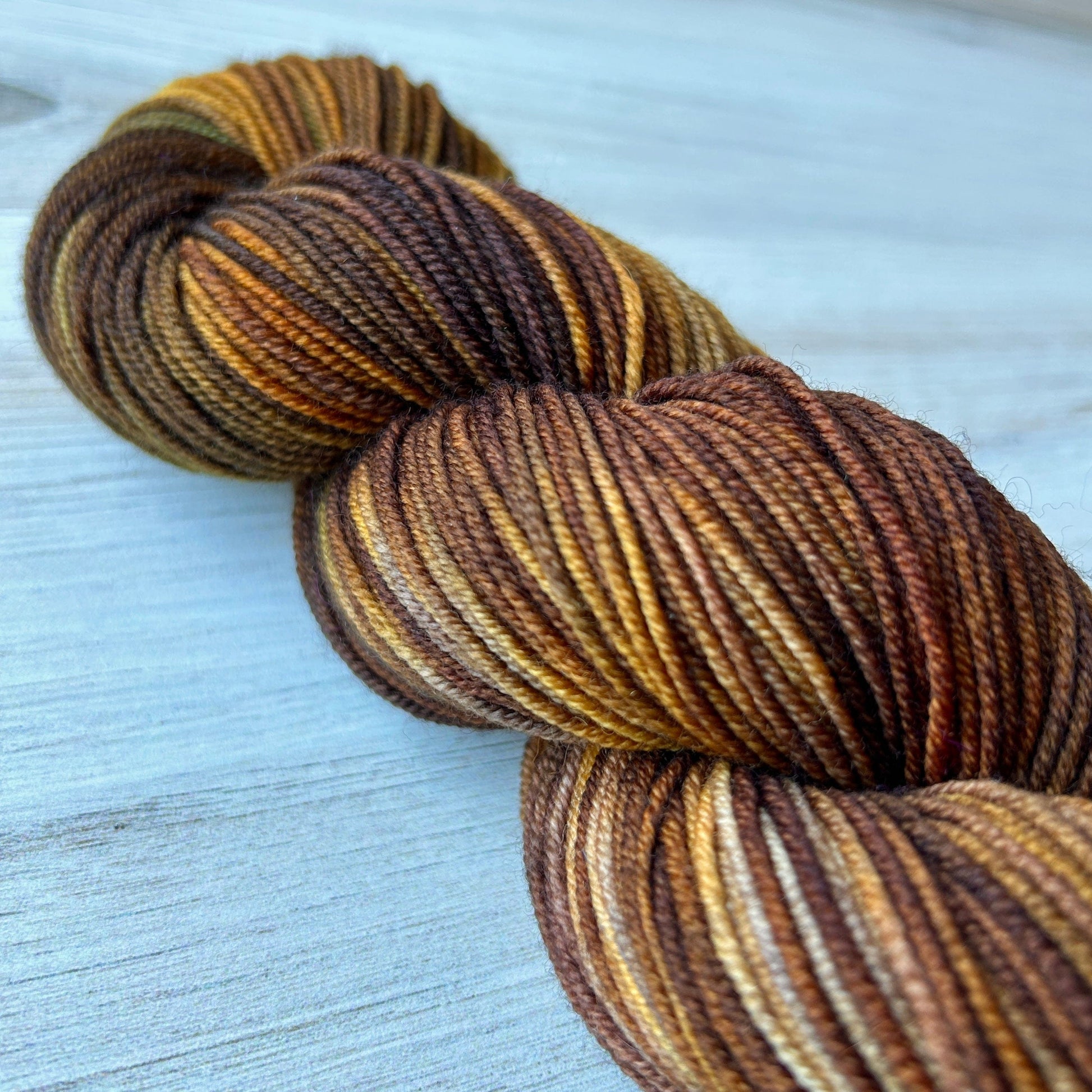 Bronze & Friends Merino Sport Hand-dyed Yarn Fiber-Macgyver