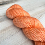 Cantaloupe Merino Twist Hand-dyed Yarn Fiber-Macgyver