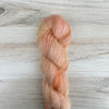 Cantaloupe Suri Silk Hand-dyed Yarn Fiber-Macgyver