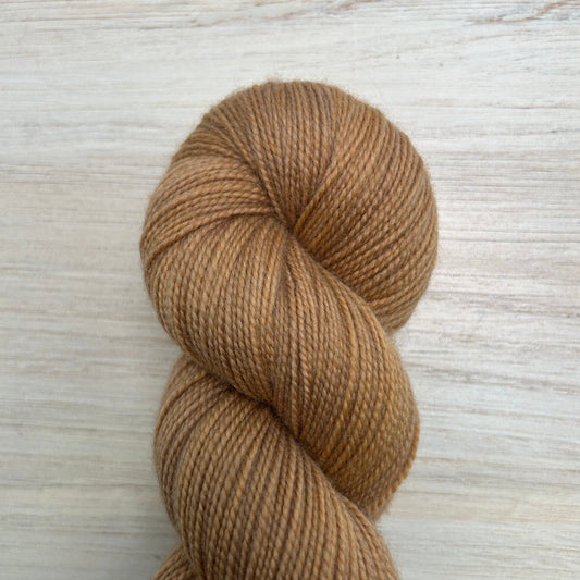 Caramel Merino Twist Hand-dyed Yarn Fiber-Macgyver