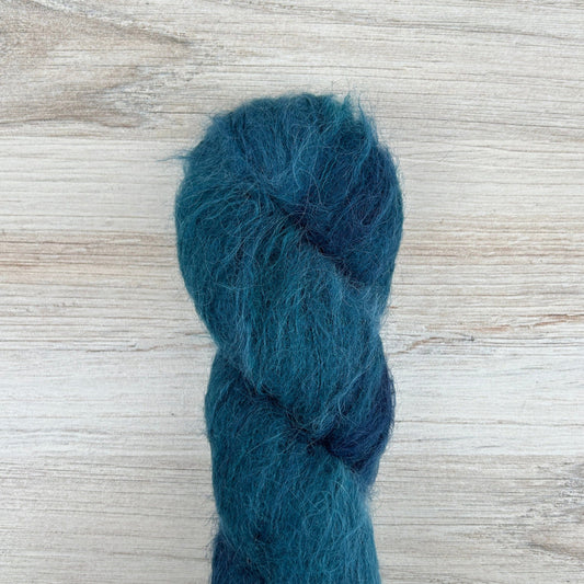 Celestial Suri Silk Hand-dyed Yarn Fiber-Macgyver