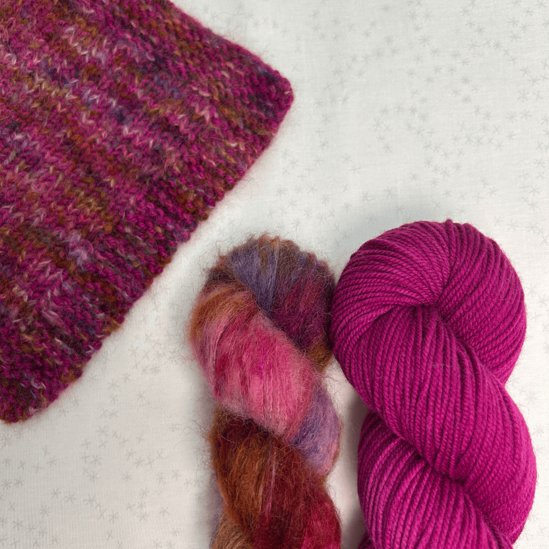 Champagne Cardigan Bundle - Shaniko DK + Suri Silk Hand-dyed Fiber-Macgyver