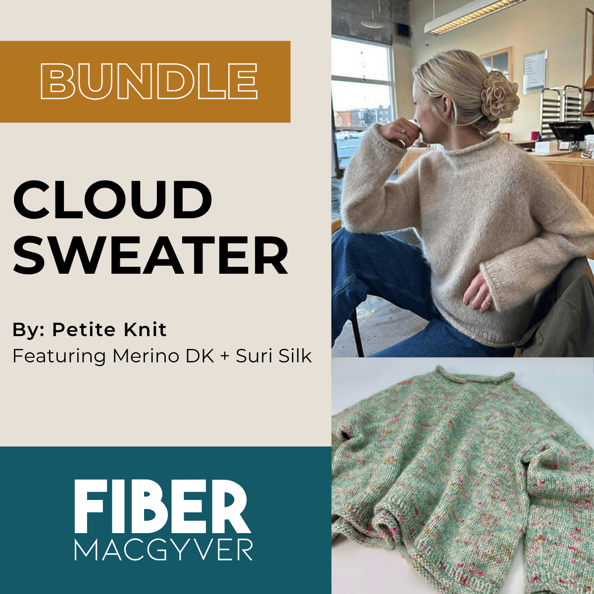 Cloud Sweater Bundle PREORDER Hand-dyed Fiber-Macgyver