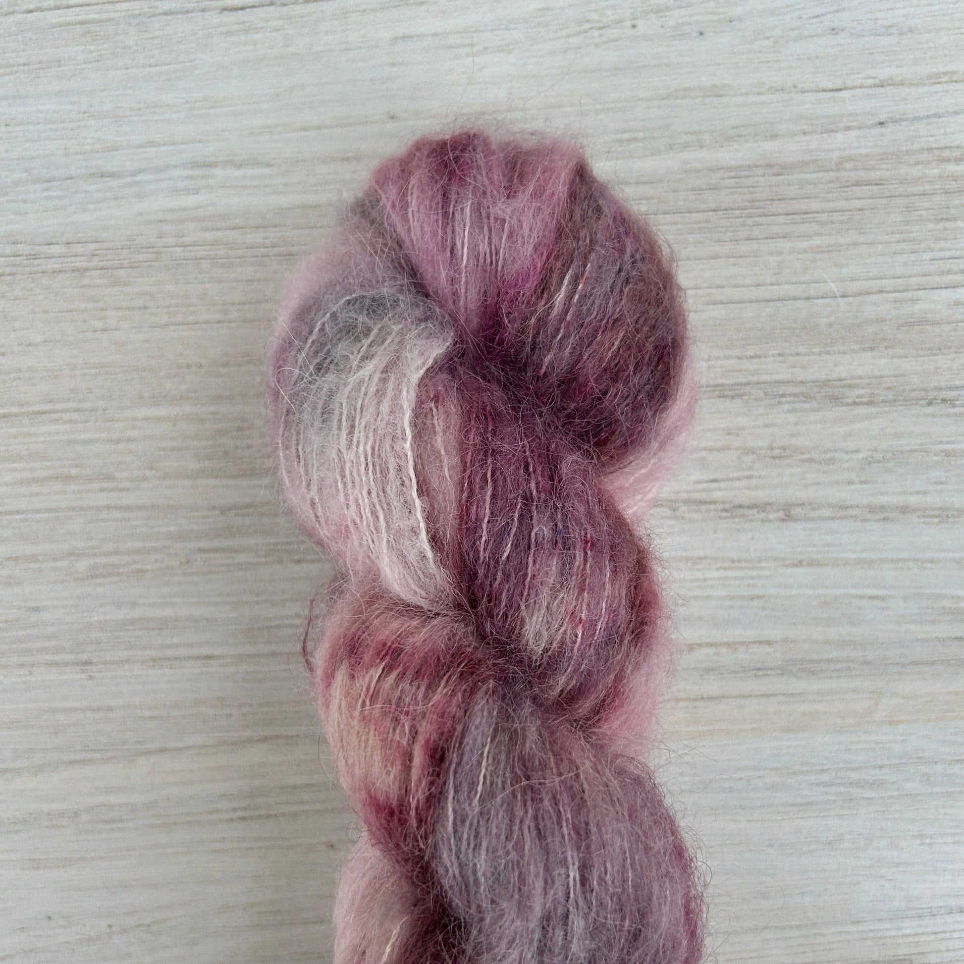 Concord Suri Silk Hand-dyed Yarn Fiber-Macgyver