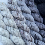 cOWL MKAL - Kit #7, Pygmy Owl Hand-dyed Yarn Fiber-Macgyver
