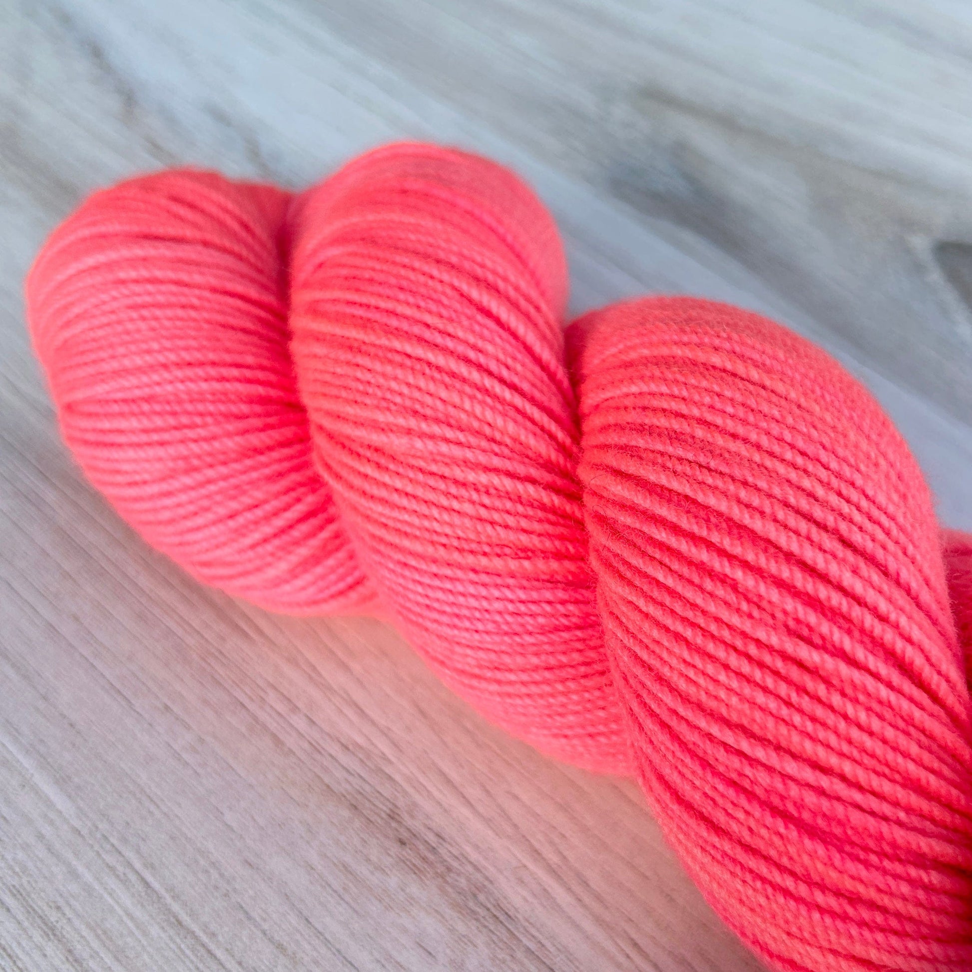 Creamsicle Shaniko Yarn Hand-dyed Yarn Fiber-Macgyver