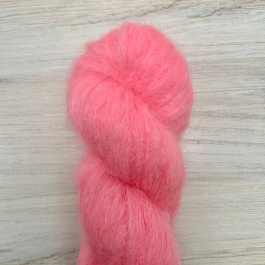 Creamsicle Suri Silk DK Hand-dyed Yarn Fiber-Macgyver
