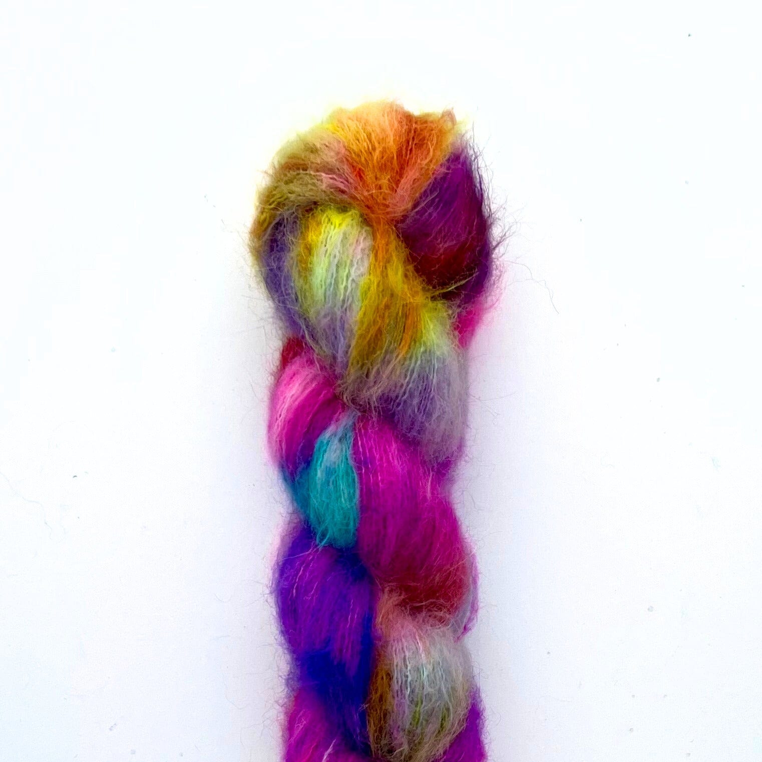 Disco Suri Silk Hand-dyed Yarn Fiber-Macgyver