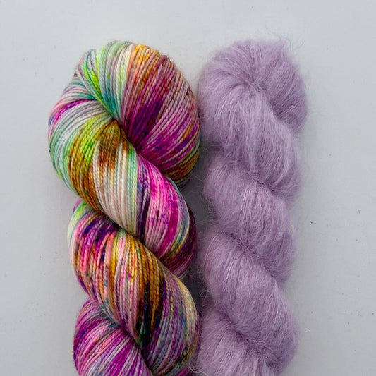 Disco & Thistle Lento Sweater Bundle Hand-dyed Fiber-Macgyver